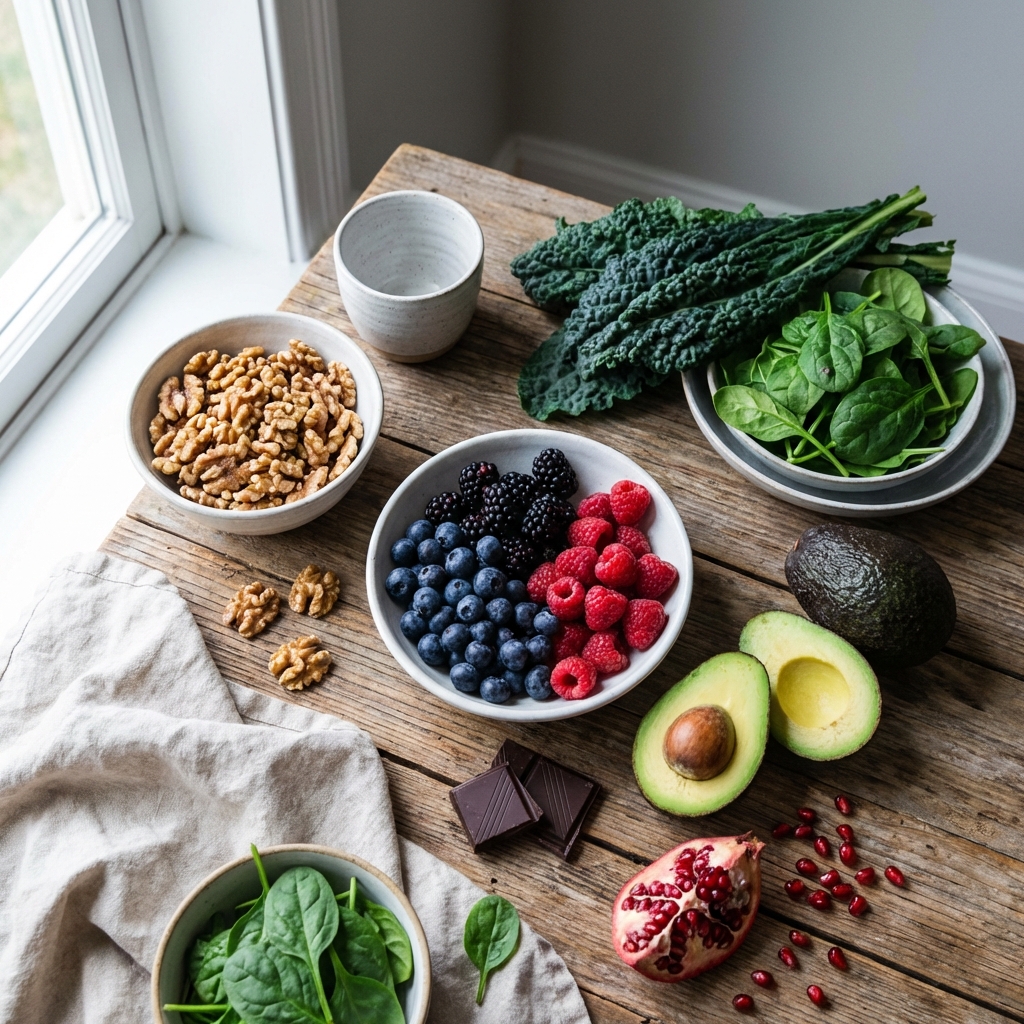 Alimentos saudáveis para o cérebro
